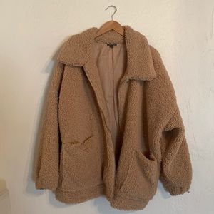 OVERSIZED TEDDY JACKET